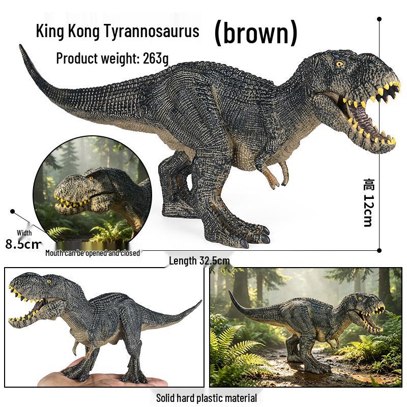 Dinosaur Model Set: T. Rex, Spinosaurus, Mosasaurus, Stegosaurus, Triceratops Cognitive Toys