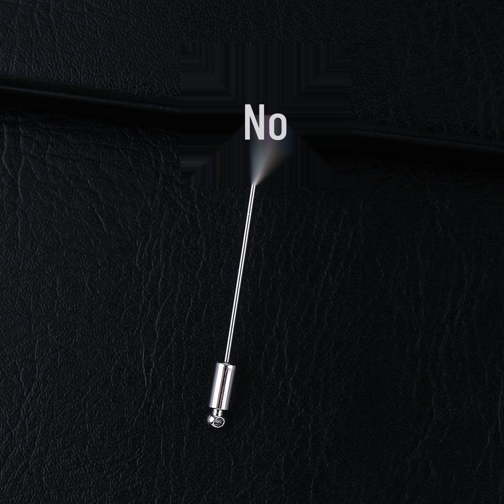Zircon-Inlaid Bow Brooch, High-End Feel - Elegant Men's Letter Pin & Niche Accessory for Women