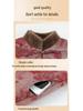 Warm Fleece-Lined Cotton Jacket for 70-Year-Old Women Grandma Tang Style