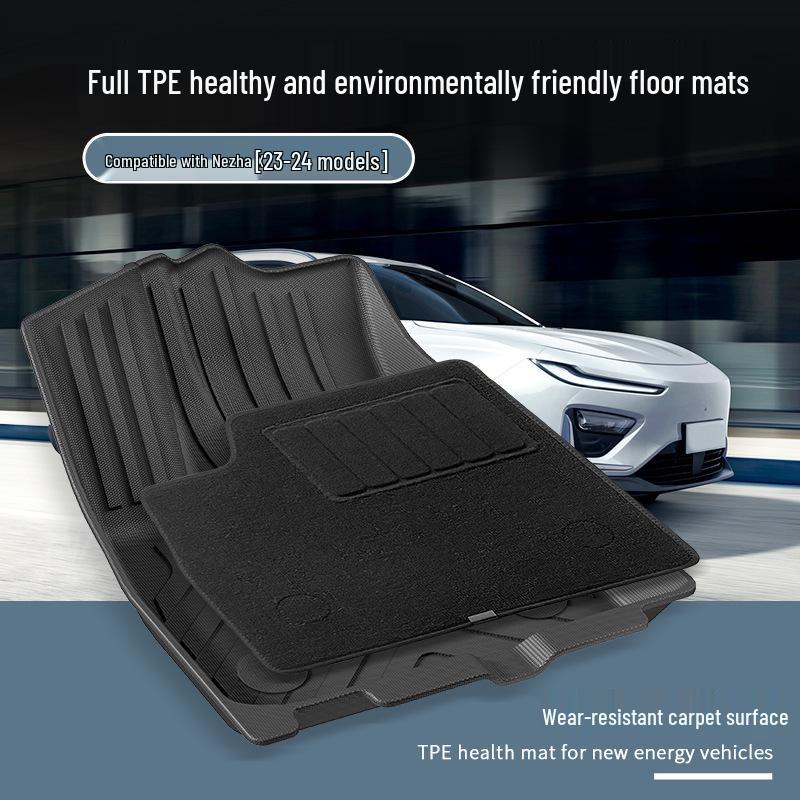 Custom TPE Floor and Trunk Mats for 2023-2024 Nezha X - Eco-Friendly and Tailored Fit