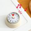 No Battery Mechanical Kitchen Timer Stainless Steel Visual Countdown Time Management For Cooking Baking Easy Operation