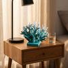 Colorful Artificial Coral Statue Realistic Desktop Coral Sculpture  Aquarium Decoration