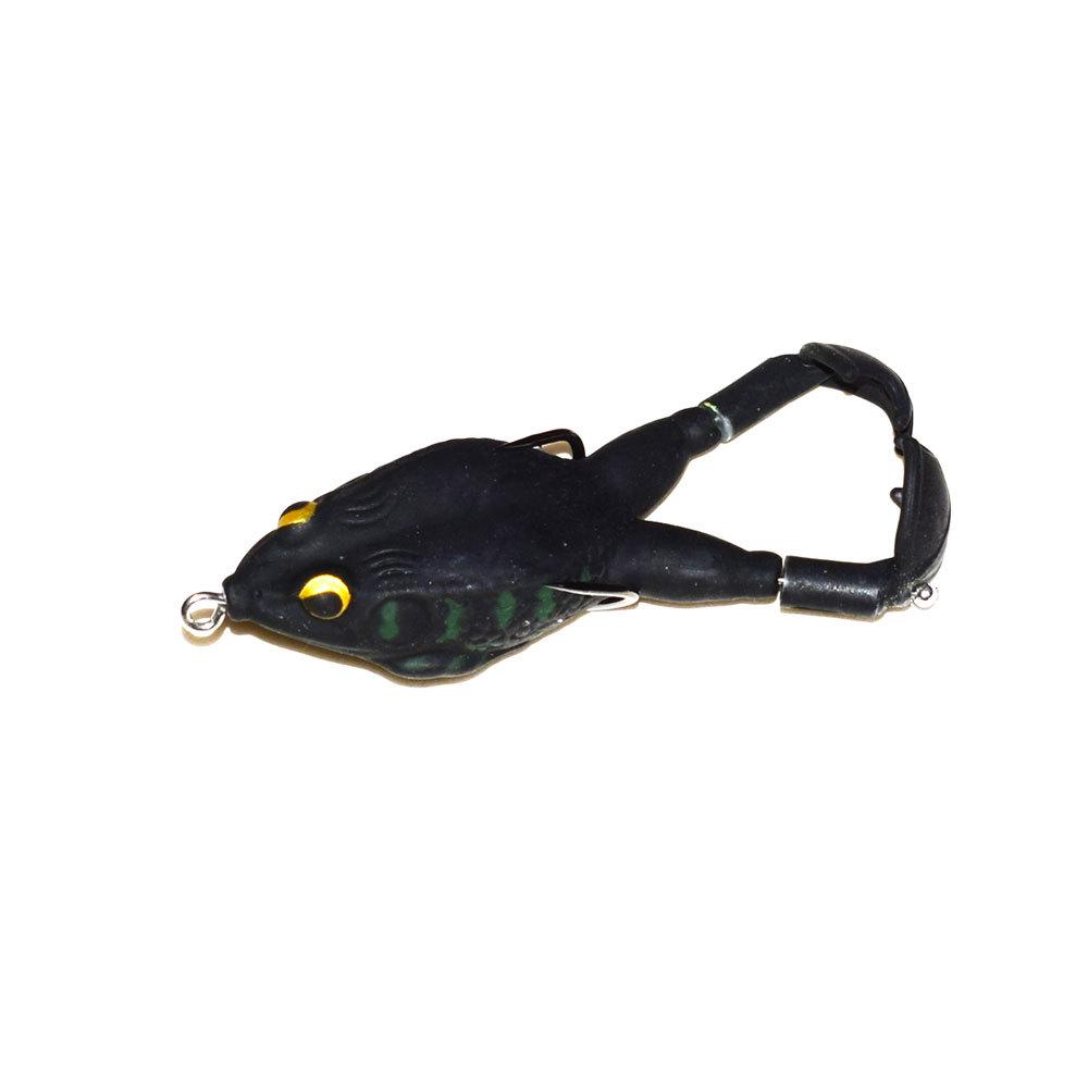 9cm Περιστρεφόμενο Επιπλέον Δόλωμα Βάτραχος: Τεχνητό Δόλωμα Ψαριού Thunder Legs