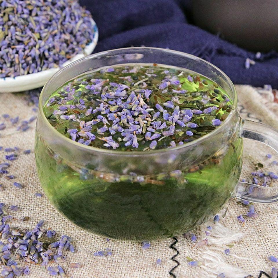 50g Lavender Tea Dried Flowers Premium Scented Tea Organic Herbal Beauty Tea