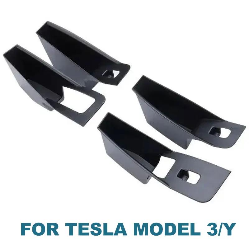 For Tesla Model 3/Y Juniper Model 3 Highland Car Door Handle Storage Box Inner Handle Organizer Container Tray Box Accessories