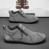 Spring and Autumn labor insurance shoes casual sports non-slip wear-resistant high-top shoes short boots casual Martin boots