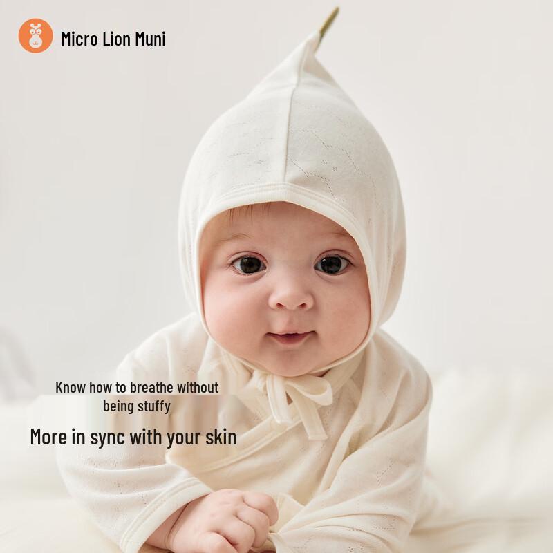 Wismorni Summer Thin Breathable Baby Hat with Ear Protection