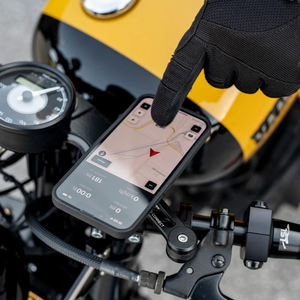 SP Connect Module Motorcycle Phone Holder Vibration Absorbing Adapter Camera Protection 52829 Anti-Vibration