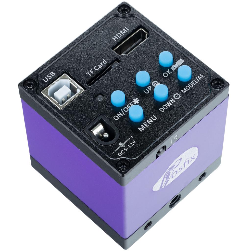 Rosfix Mikroskop Stereoskopowy Trinokularowy Jupiter Pro MSJP-T-SDMS1 – Zakres Zoomu 7x-45x | Wyświetlacz 8" | Kamera Tucana PRO