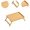 Foldable Bed Table Lap Bamboo Reading Holder Portable Versatile Small Laptop Desk Breakfast