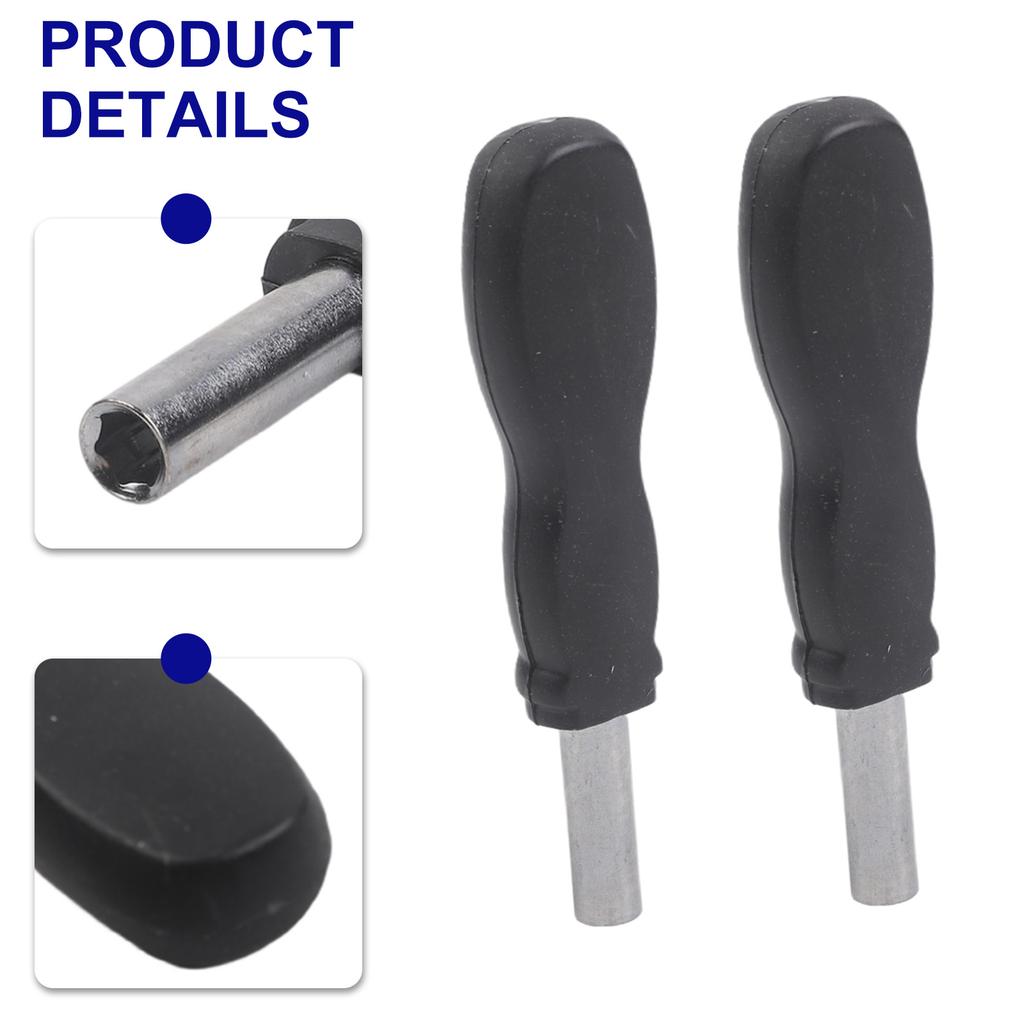 Hex Handle Screwdriver Handle 1/4Inch 45# Steel Plastic