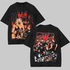 Retro WWE NWO WOLFPACK T-Shirt Vintage Wrestling Baumwoll-Tee 90er WWF Unisex T-Shirt
