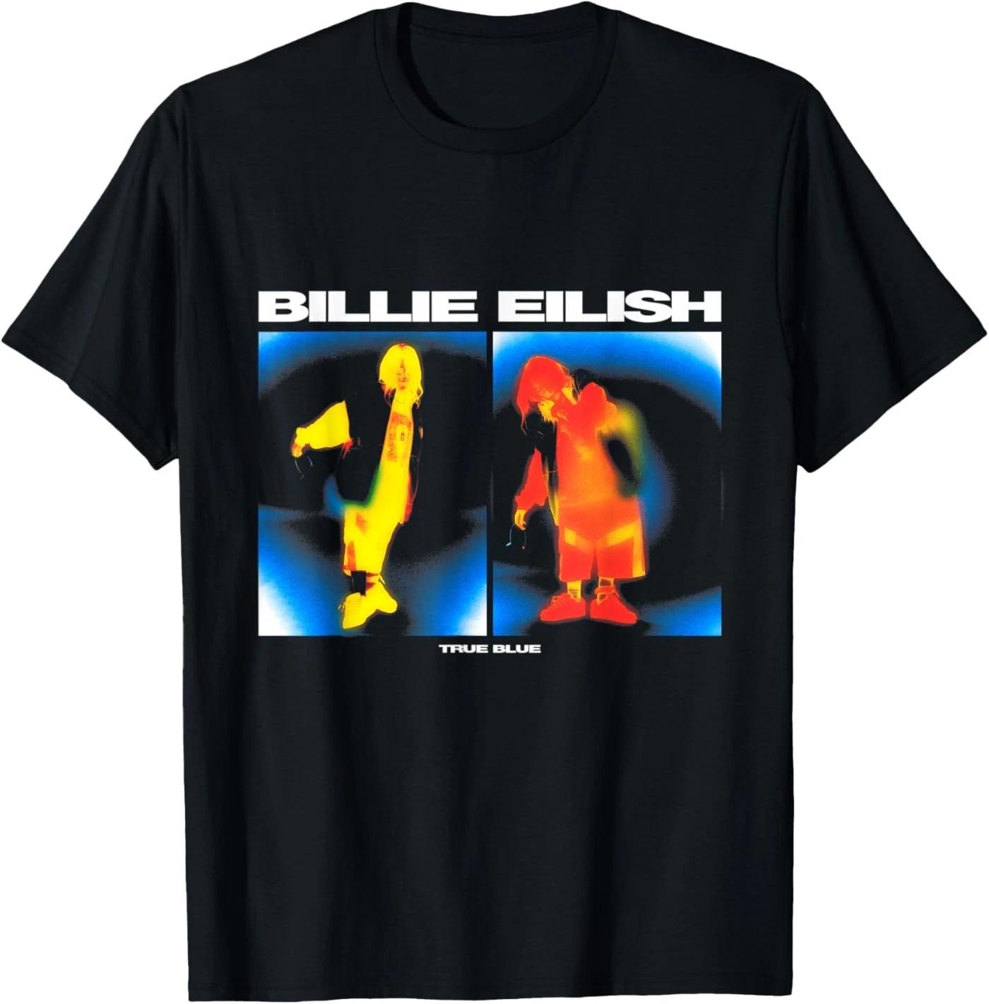 Официальная футболка Billie Eilish True Blue M
