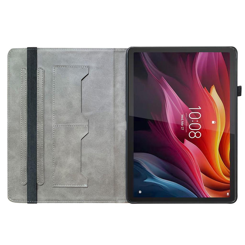 Pentru Lenovo Idea Tab (TB336ZU/TB336FU)/Xiaoxin Pad 11 2025 Husă din Piele cu Model Imprimat cu Suport Acoperire Tabletă cu Sloturi pentru Carduri