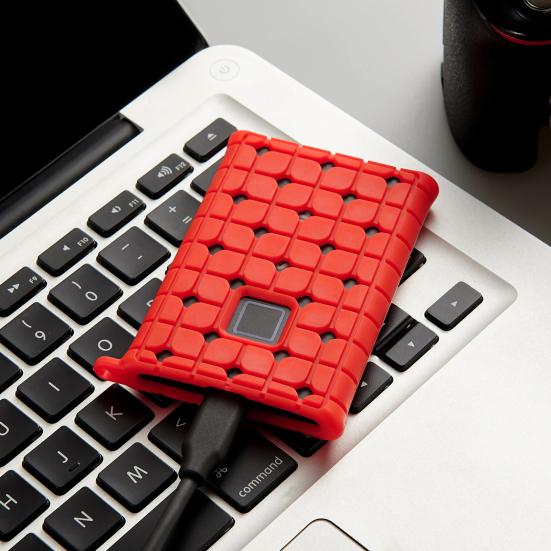 Soft Silicone Anti-fall SSD Hard Disk Protective Cover Carrying Case for Samsung T7 Touch