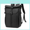 Casual Travel Backpack With Roll Top Closure For Commuting And Outdoor Use