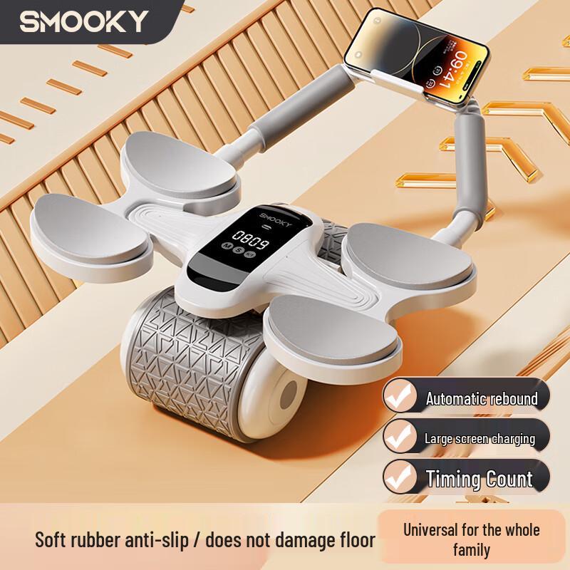 SMOOKY JF-20 LCD Auto-Rebound Ab Roller