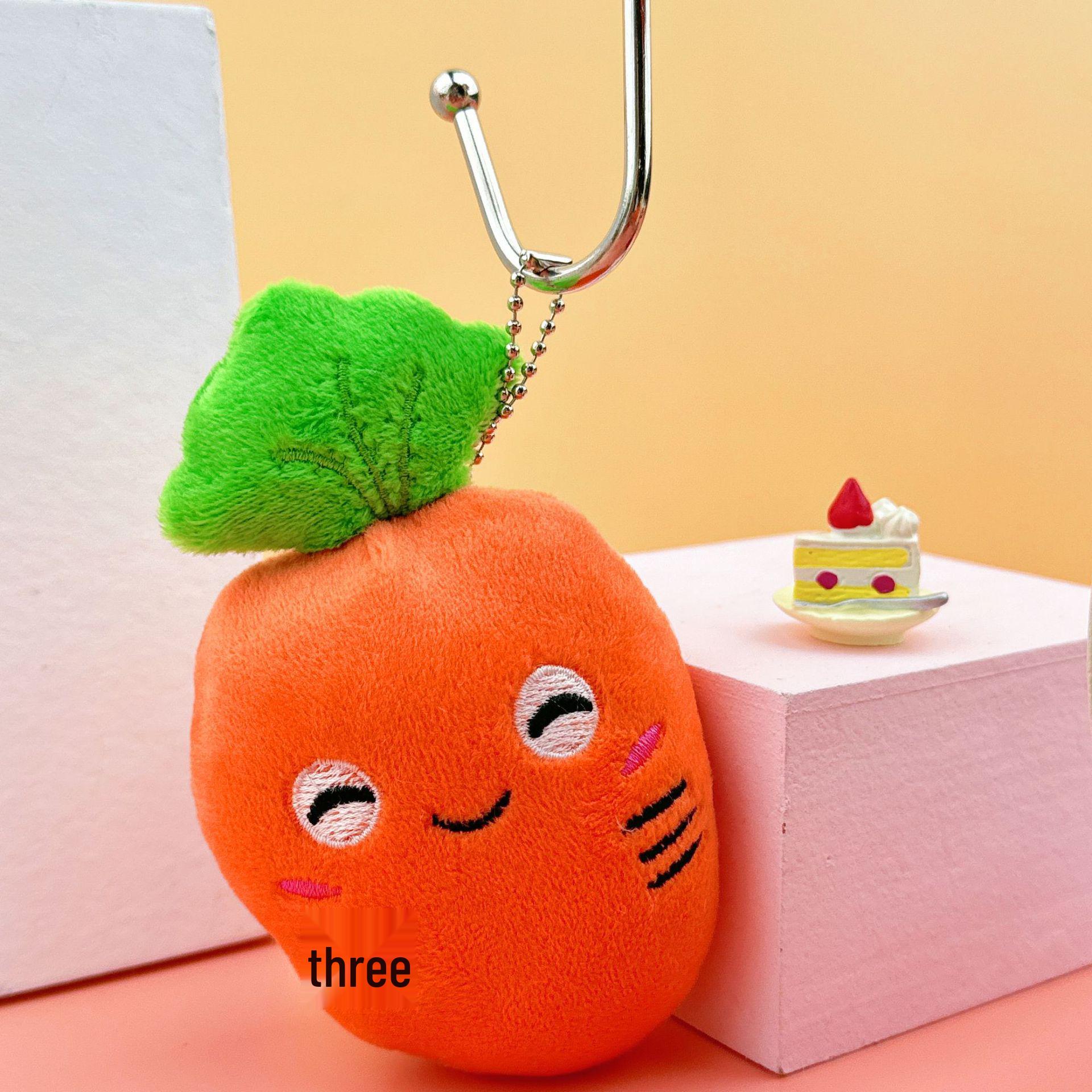 

Трендовый брелок-подвеска в виде плюшевой морковки TikTok - Милая и креативная подвеска для пар и лучших друзей Height 15 cm