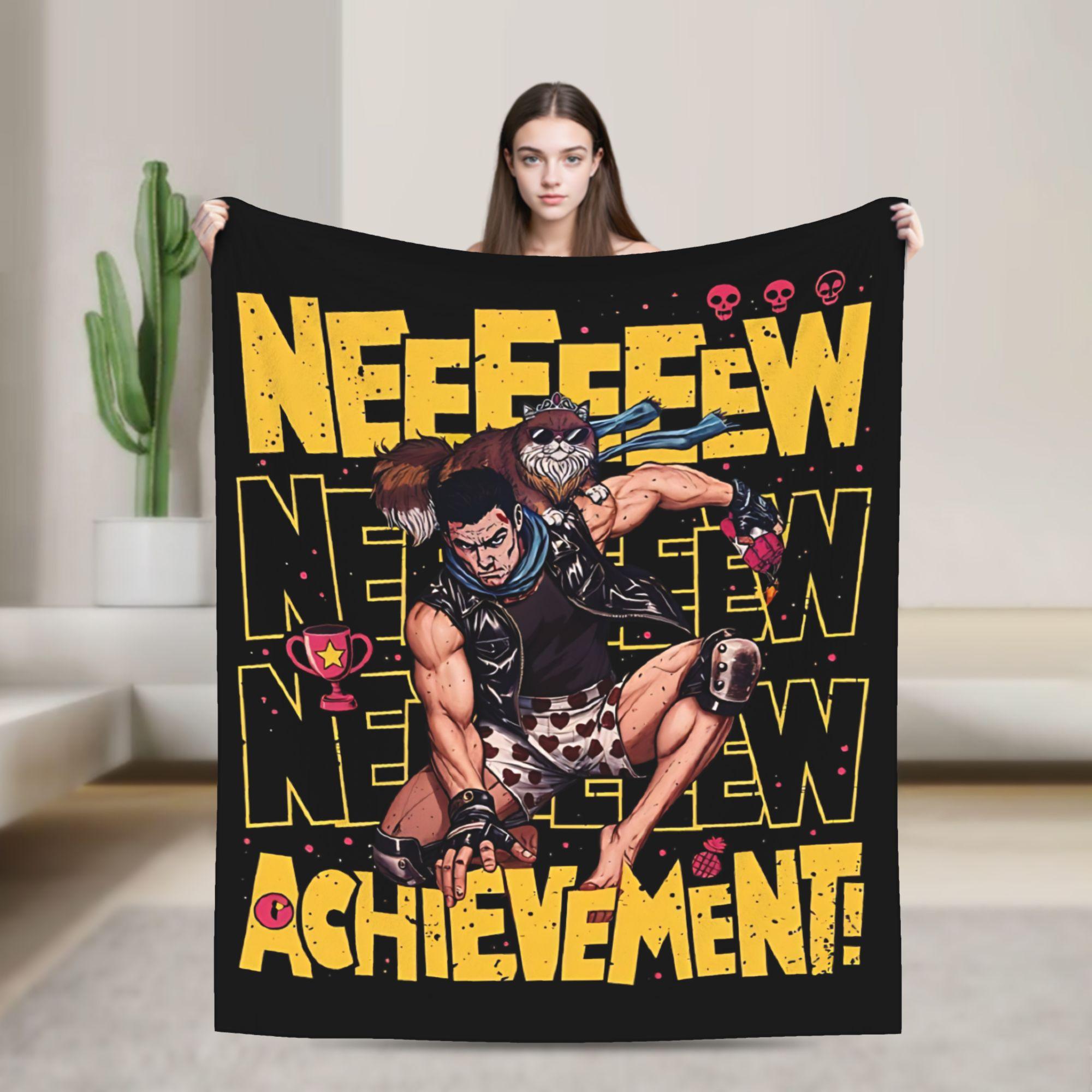New Achievement Blanket Flannel Dungeon Crawler Carl Multifunction Super Warm Throw Blankets for Bedding Couch Quilt 75X95CM