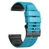 Silikonový 24mm řemínek pro hodinky Ticwatch Pro 5 Enduro/Atlas/Zeblaze Ares3 pro chytré hodinky Garmin Venu X1 Řemínek Náramek Řemínek na hodinky
