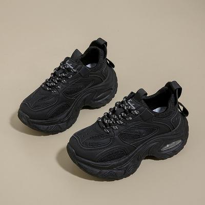 New Essence Mesh Air Cushion Platform Dad Shoes Comfortable Casual Shoes