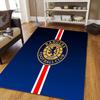 Rangers FC Flannel Pattern Square Carpet,Area Rug,Carpet Rug for Living Room Bedroom Sofa Playroom Decor,Non-slip Floor Mat