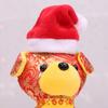 Decorations Pet Christmas Plush Hats With Plush Ball Design For Gift Festival