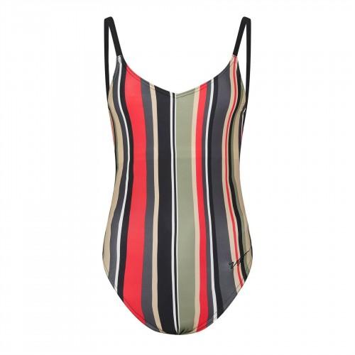 Zoggs Womens/Ladies Carlo Deep Scoop Fitted One Piece Swimsuit