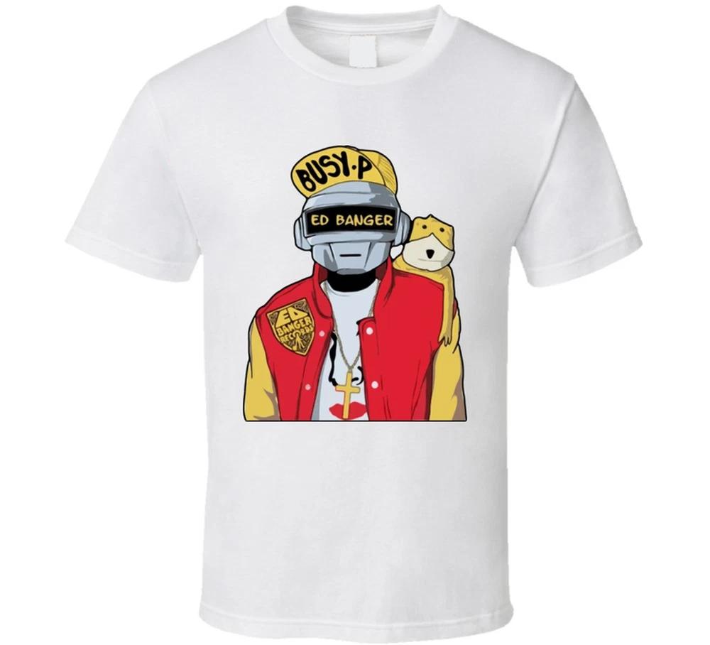 Ed Banger Busy P Techo Dance T Shirt S