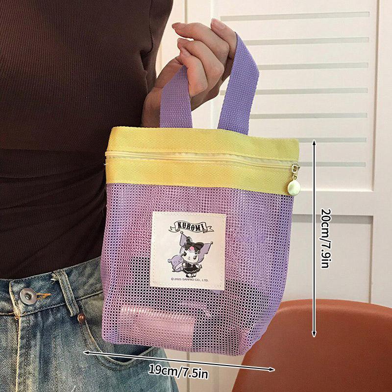 

Makeup Bag Cute Kitty Large Capacity Toiletry Handbag Storage Bag Portable Transparent Travel Cosmetic Bag Gift