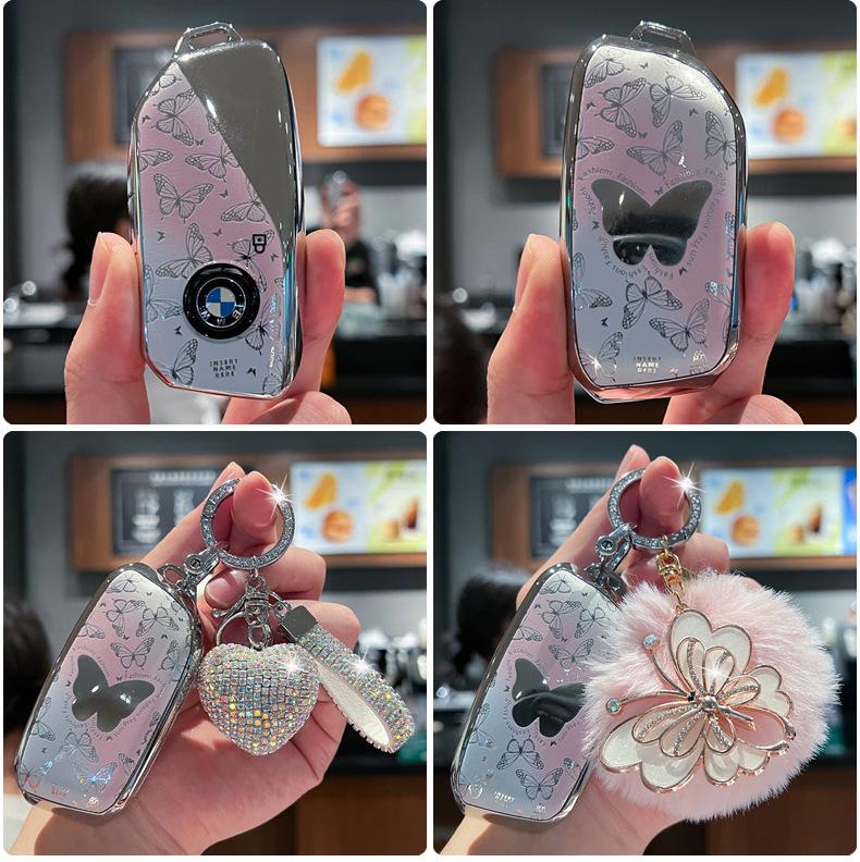 BMW Series 1-7 & X1-X5 Key Case: Blade 530 Shell Buckle for 320 Models (Female)