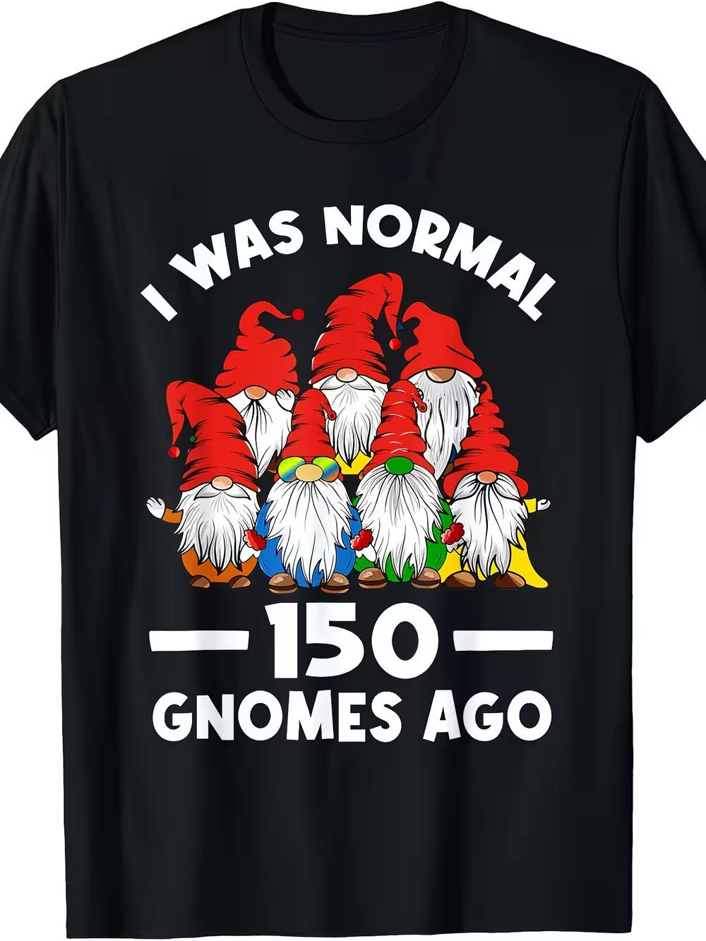 Gnome Garden Gnomes and Funny Gnomes T-Shirt XXL