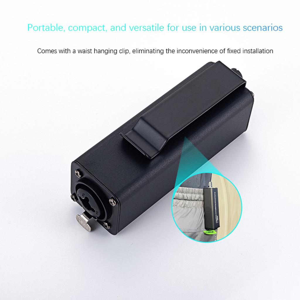 Portable Headphone Amplifier Sound Control Device Headphone Amplifier Attachment Low Noise Circuit Accessories