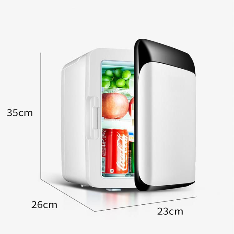 10L Mini Car Refrigerator: Insulin-Compatible, Cold & Warm, for Car, Home, Dorm Use