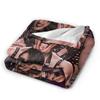 Rhea Ripley Wrestlers Vintage Flannel Blanket  Warm Soft Throw Blanket for Couch Bed Picnic Aesthetic Bedspread Sofa Bed Cover