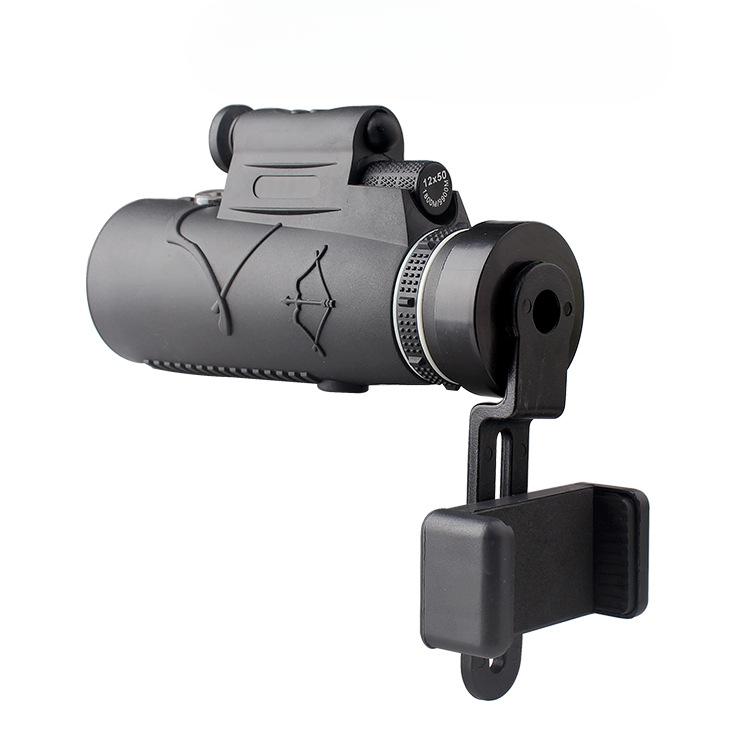 Single-tube High-definition Telescope for Day and Night Can Be Connected To Mobile Phone Concert Laser Infrared Night Vision Telescope with Lamp.
