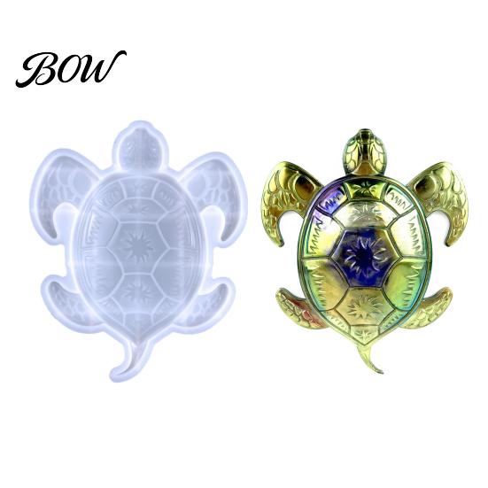Durable Silicone Ocean Mold Large Sea Turtle Resin Mold, 3D for Epoxy Casting, Detailed Marine Animal Professional Casting Tool Molds Wall