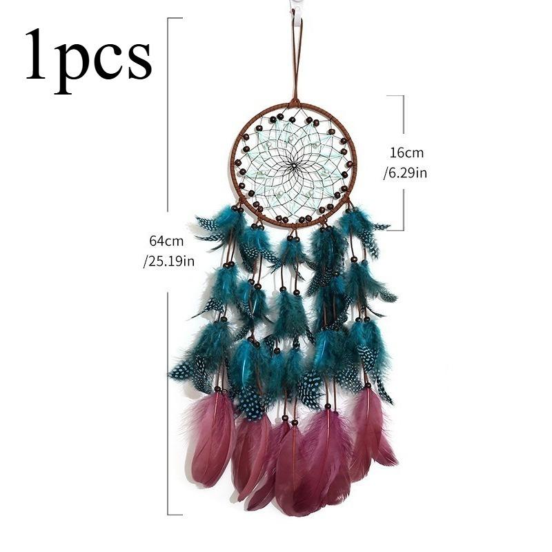 

1/2 шт. Домашний декор ловец снов перо колокольчик на ветру подвесное настенное украшение кулон подходит для домашнего декора