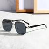 New  Luxury Metal Photochromic Sunglasses Men Women Fashion Polarized Sun Glasses Stylish Chameleon Anti-glare Driving Shades