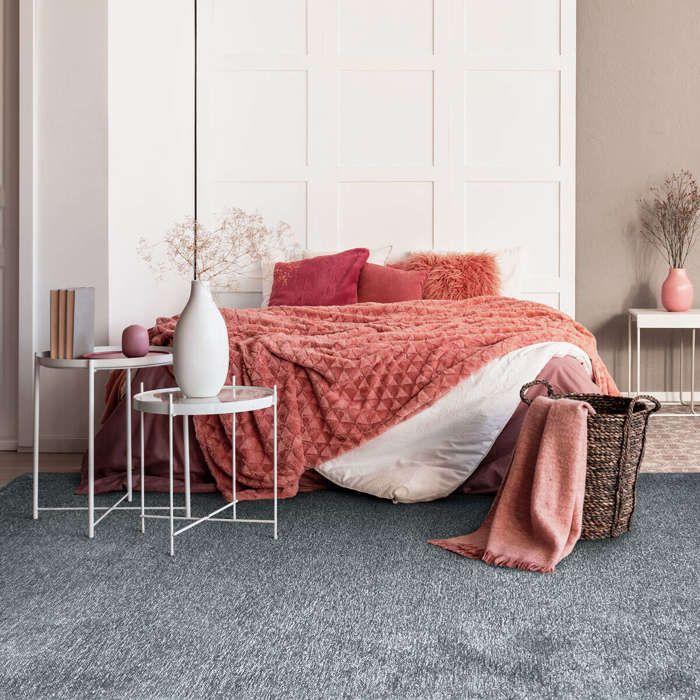 Tapis salon lumineux gris orage 160x230