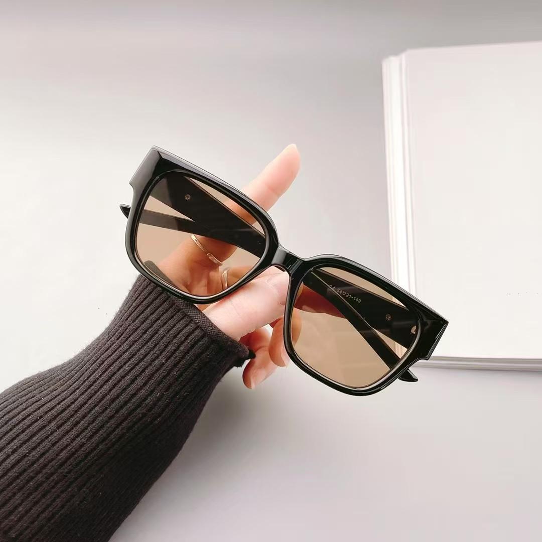 

Korean Style Women s Style sunglasses Square-shaped Shape Anti-reflective Sunglass Women Driving Use Fishing Men Sun Glass