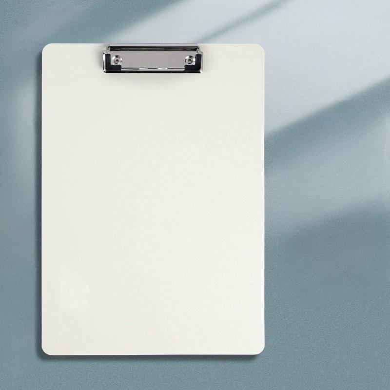 File (paper)A4 Board Clip, Folder Clip Stationery, Menu Student Writing Hardboard, Minimalist Office File Storage Organizer