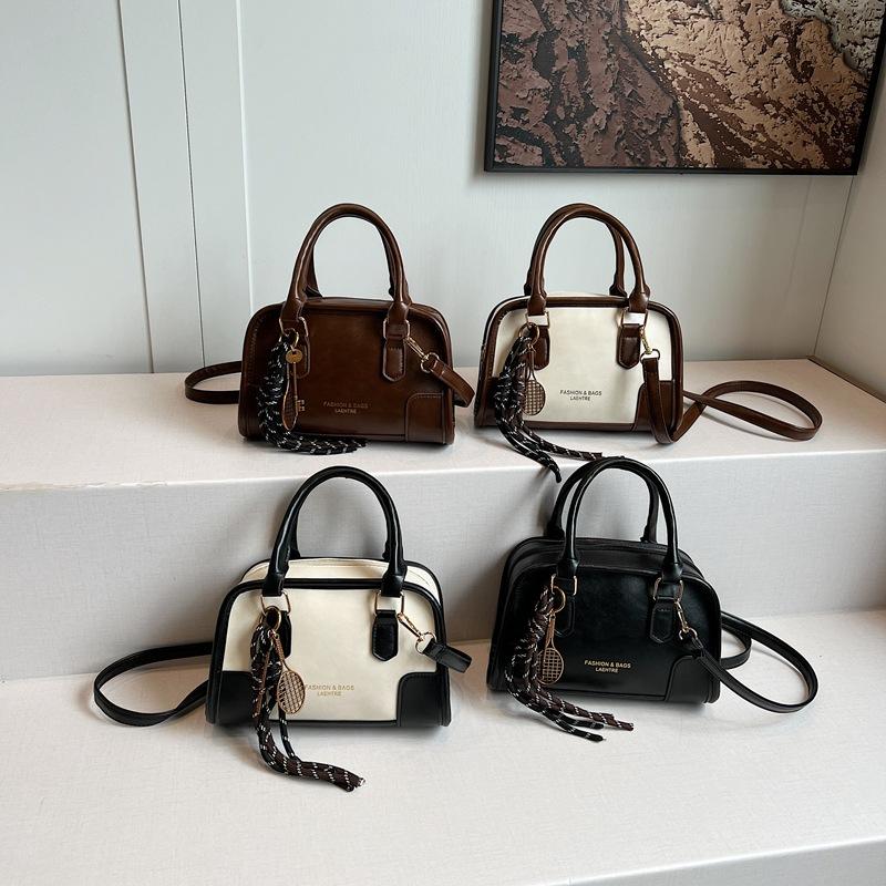 Ruční Polštářková Taška, Módní a Retro Taška, Styl pro Dojíždění, Ruční Crossbody Taška