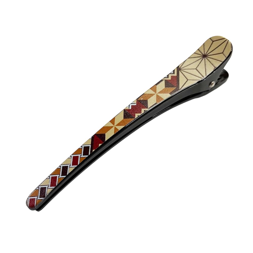 

Hair Hair Beak Hakone Traditional Hair Stylish [Yosegi Clip] Clip, Clip, Duckling, Yosegi, Craft, Accessory, (1 Piece)