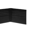 Bally Logo Stamp Calfskin Wallet Men Wallet Black 6308573