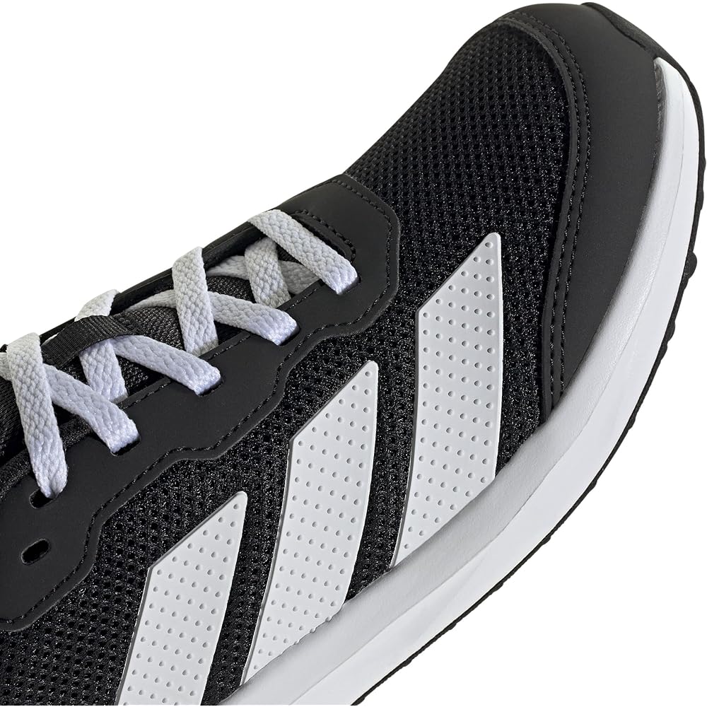 Adidas Faito Kids Sneakers Unisex Core Black/Footwear White 22-25.5cm Size 23.5 Cm