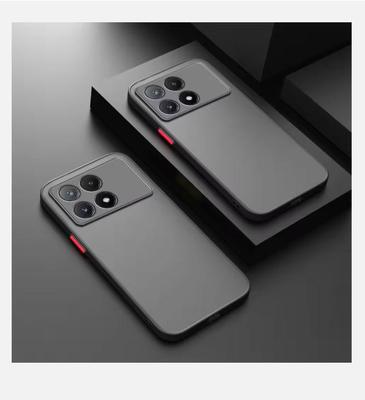 For Xiaomi Red Rice Shockproof Armor Matte Case For Xiaomi Red Rice K70 Pro K70 GT X3 NFC M5 M4 M6 Pro F5 Pro F3 F4 F6 Bumper Shockproof Phone Cover