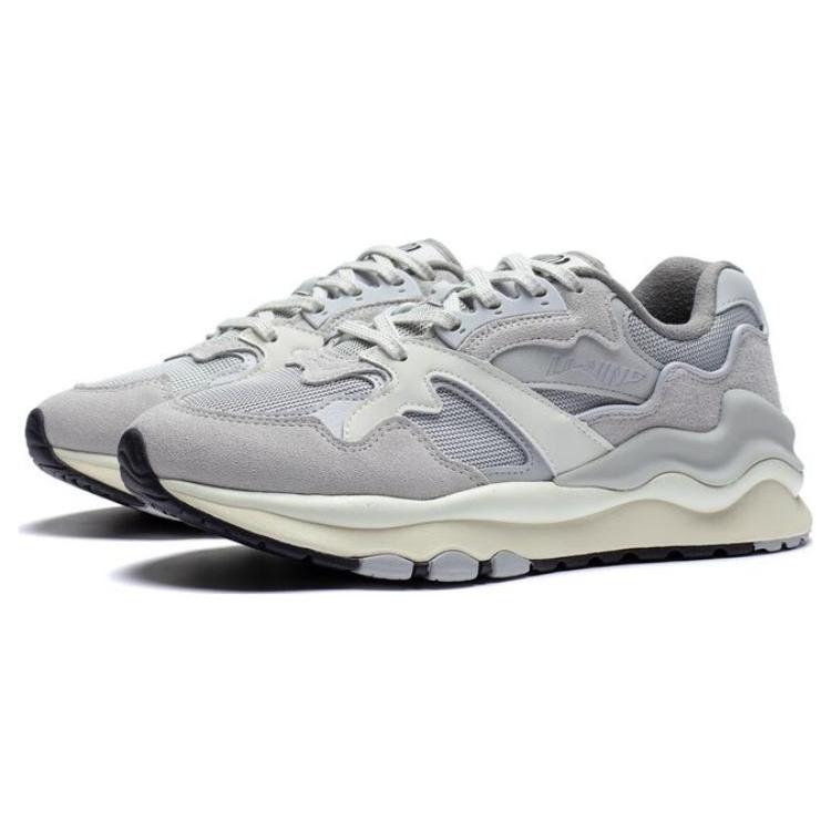 Li Ning 001 Mountains And Seas Textile, Synthetic Leather, Split Cow Leather Slip Resistant Abrasion Resistant Low top AZGT007-1