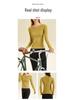 Lulu Women's Long-Sleeve Quick-Dry High-Elastic Yoga and Pilates Slim-Fit Running Top