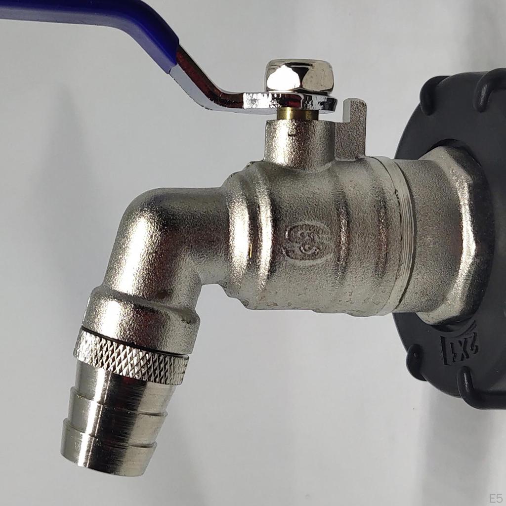Brass Garden Water Connections Threaded IBC Tank Adapter